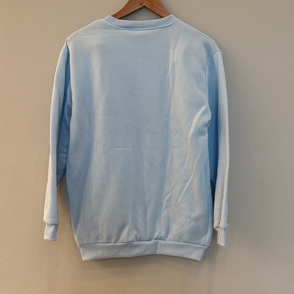 Light Blue 'Beachy' Sweatshirt - Picture 3 of 3